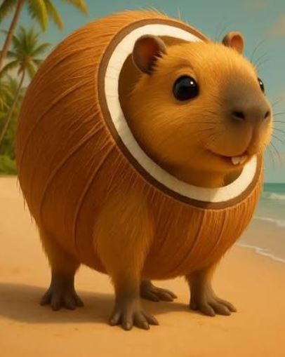 ¿Cómo se llama la capibara Coco?